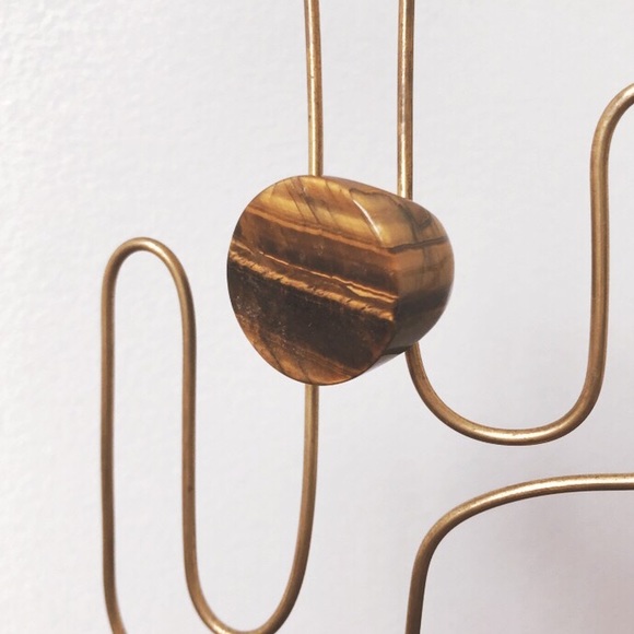 Anthropologie Jewelry - Tigers Eye Round Ring